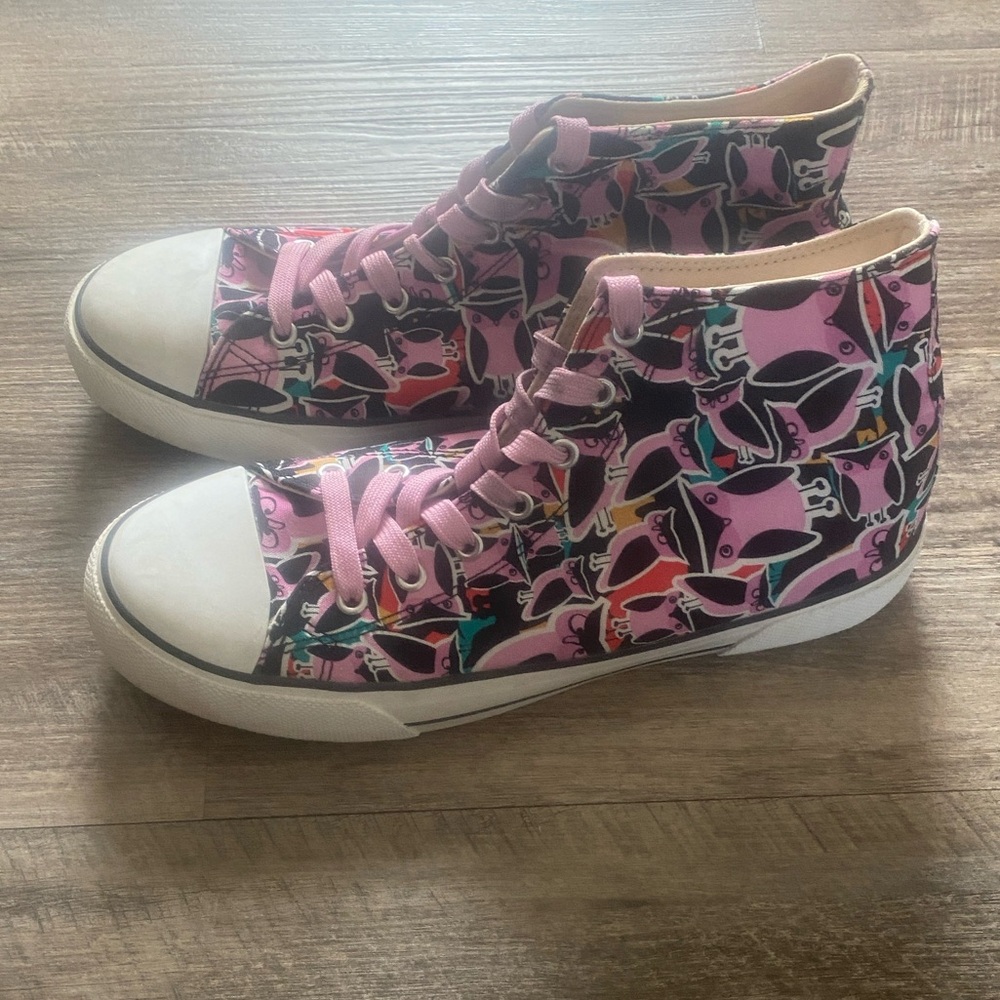Sole Comfort Owls High-Top Sneakers